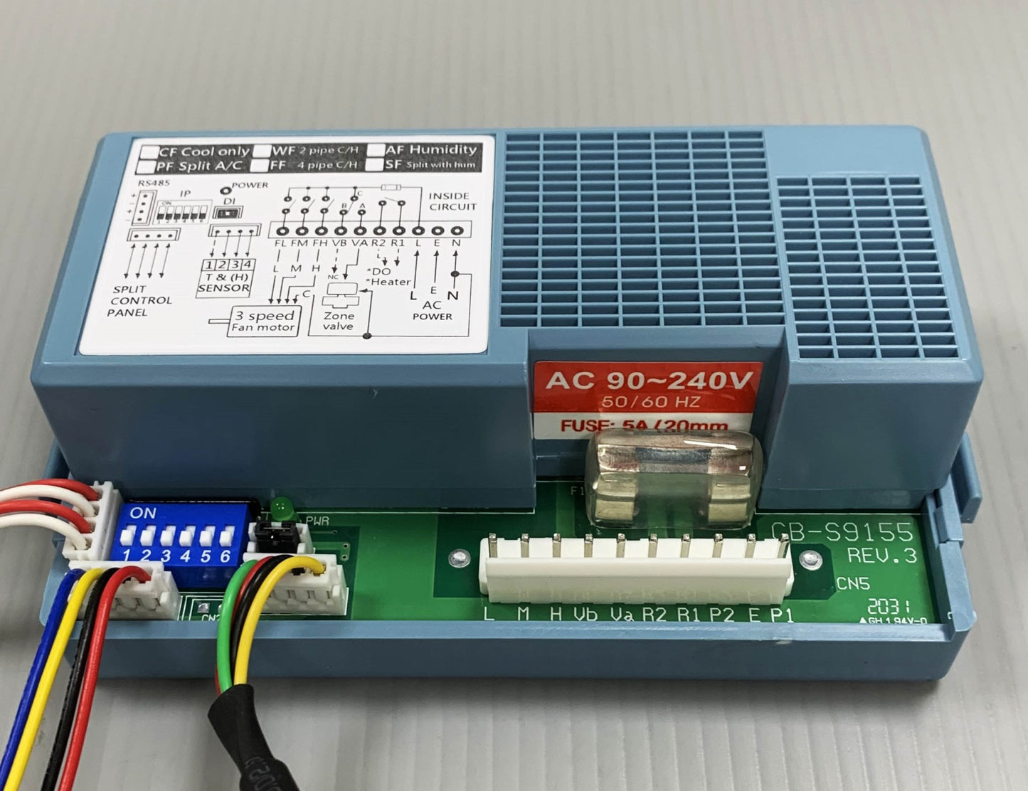 A37 LCD Digital Thermostat | RS-485 Modbus | Temp & Humidity Control