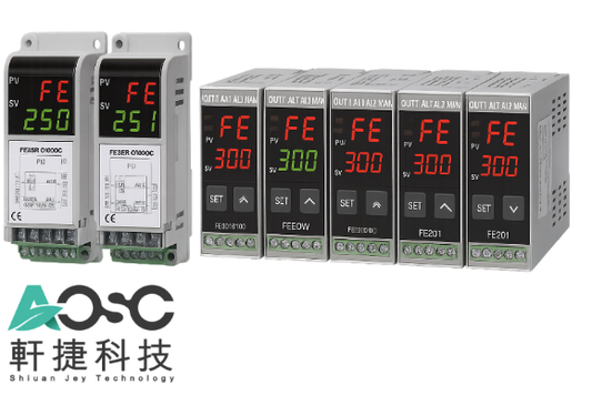 FE250 / FE251 / FE300 Rail-Mount PID Controller | Compact Modbus Process Control