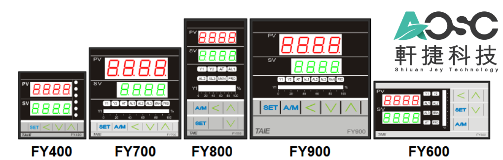 FY Series Digital Process Controller | PID / ON-OFF | Relay / Analog / SSR | FY400–FY900