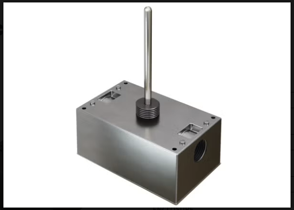 A/100-3W-D-12" Platinum RTD Duct Sensor | 100Ω 3-Wire | 12” Probe | Plastic Enclosure
