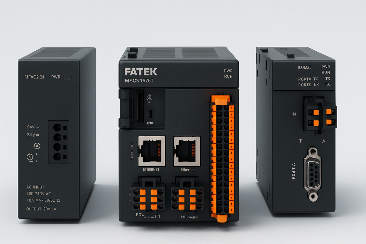 M Series PLC System | Modbus, Ethernet, DIN Mount | Custom I/O – TW ...
